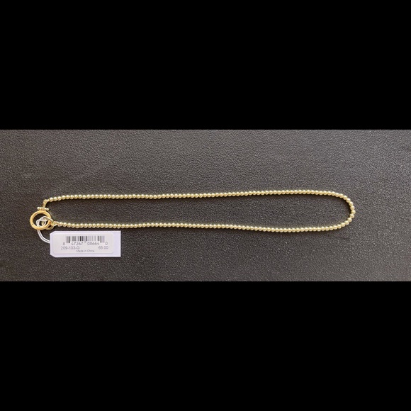 Gorjana Bead Necklace in Gold - Picture 4 of 4